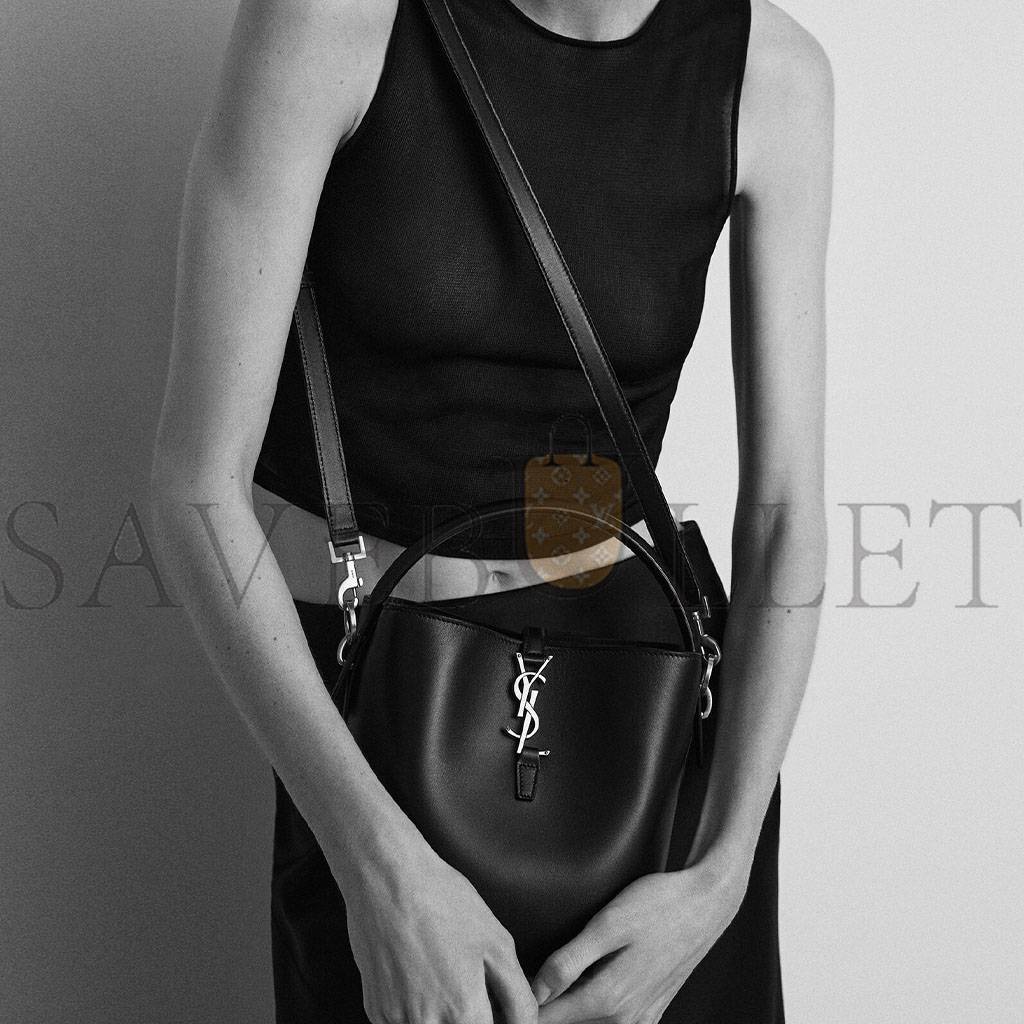 YSL LE 37 SMALL IN SHINY LEATHER 7490362R20W1000 (17*20*13cm) YSL LE 37 SMALL IN SHINY LEATHER 7490362R20W1000 (17*20*13cm)